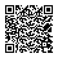 Kode QR untuk nomor Telepon +12524078197