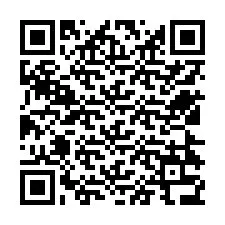 Kode QR untuk nomor Telepon +12524336406