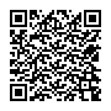 QR-код для номера телефона +12524348066