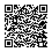 QR-code voor telefoonnummer +12524360686