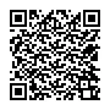 QR код за телефонен номер +12524360696