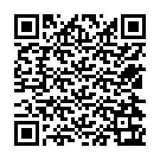 QR-код для номера телефона +12524363186