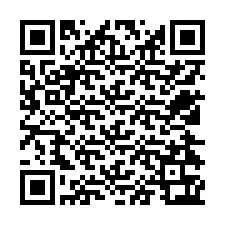 QR Code pour le numéro de téléphone +12524363189