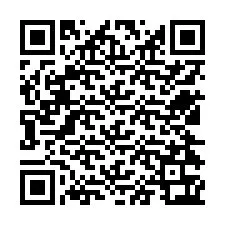 Codice QR per il numero di telefono +12524363196