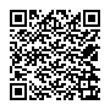 QR kód a telefonszámhoz +12524363837