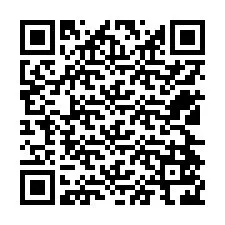 QR код за телефонен номер +12524526225