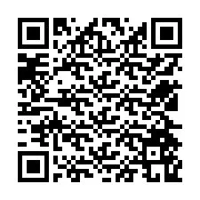 QR код за телефонен номер +12524569766