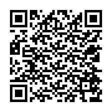 QR-code voor telefoonnummer +12524576998