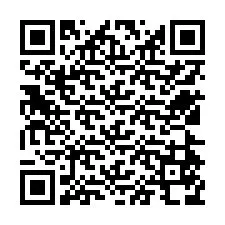 Código QR para número de teléfono +12524578006