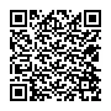 QR код за телефонен номер +12524579672