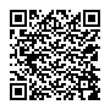 Kode QR untuk nomor Telepon +12524586654