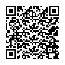 QR код за телефонен номер +12524598965