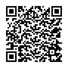 Codice QR per il numero di telefono +12524751644