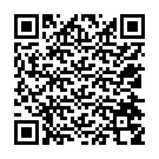 QR-Code für Telefonnummer +12524758788