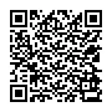 QR-code voor telefoonnummer +12524933824