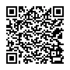 Código QR para número de telefone +12524933825