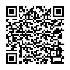 QR-код для номера телефона +12524933844