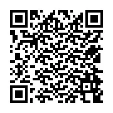 Código QR para número de telefone +12524948596