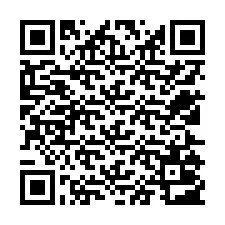 QR-code voor telefoonnummer +12525003549