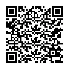 QR-код для номера телефона +12525036455