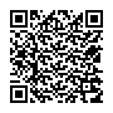 QR-код для номера телефона +12525216856