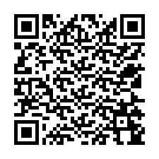 QR kód a telefonszámhoz +12525244504