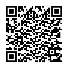 QR-code voor telefoonnummer +12525353988