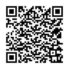 QR-koodi puhelinnumerolle +12525361042