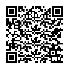 QR-код для номера телефона +12525361526