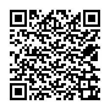 QR Code สำหรับหมายเลขโทรศัพท์ +12525362023