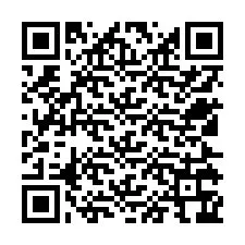 QR-код для номера телефона +12525366814