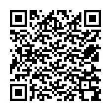 QR-code voor telefoonnummer +12525398307