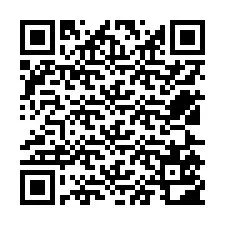 Código QR para número de teléfono +12525502507