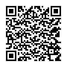 QR-код для номера телефона +12525518624