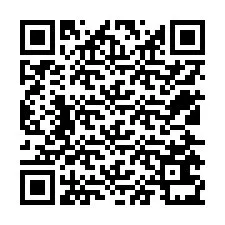 QR-code voor telefoonnummer +12525631381