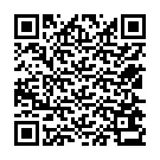 QR-koodi puhelinnumerolle +12525633356