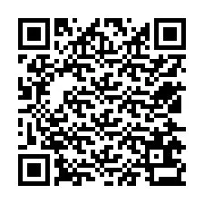 QR-code voor telefoonnummer +12525633586