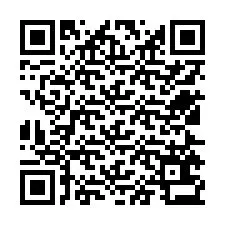 QR Code สำหรับหมายเลขโทรศัพท์ +12525633616