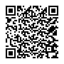 QR-code voor telefoonnummer +12525634123