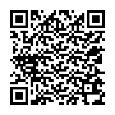 QR-koodi puhelinnumerolle +12525634158