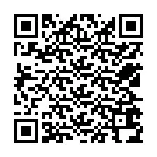 QR-koodi puhelinnumerolle +12525634863