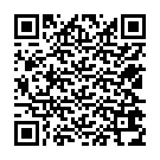 QR-code voor telefoonnummer +12525634872