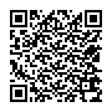 QR код за телефонен номер +12525634876