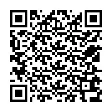 QR-code voor telefoonnummer +12525636053