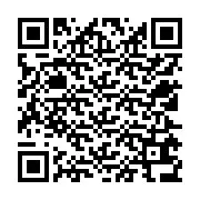 QR-koodi puhelinnumerolle +12525636058