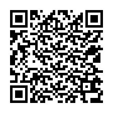 QR kód a telefonszámhoz +12525636060