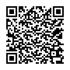 Kode QR untuk nomor Telepon +12525636069