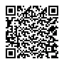 QR код за телефонен номер +12525636072