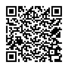 QR kód a telefonszámhoz +12525636073