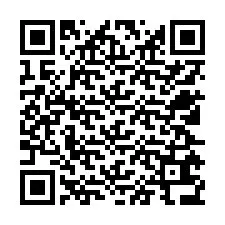 QR код за телефонен номер +12525636078